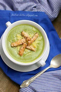 Zupa - krem z zielonego groszku