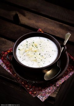 Kremowa zupa kalafiorowa z mascarpone