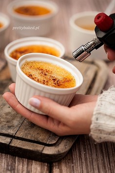Mandarynkowy crème brûlée