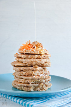 Kokosowo-marchewkowe pancakes