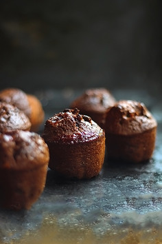 Super czekoladowe muffiny z pomarańczą